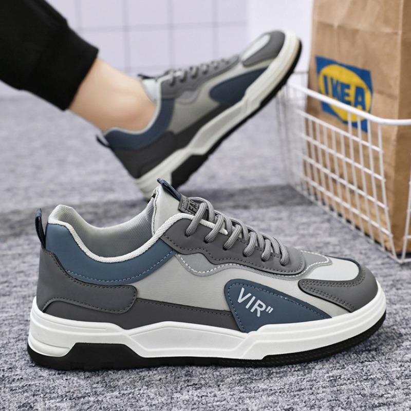 Fashion Retro Mens Casual Sneakers Spring New Waterproof Comfortable Platform Running Shoes Outdoor Lace-up Board Shoes Hot Sale