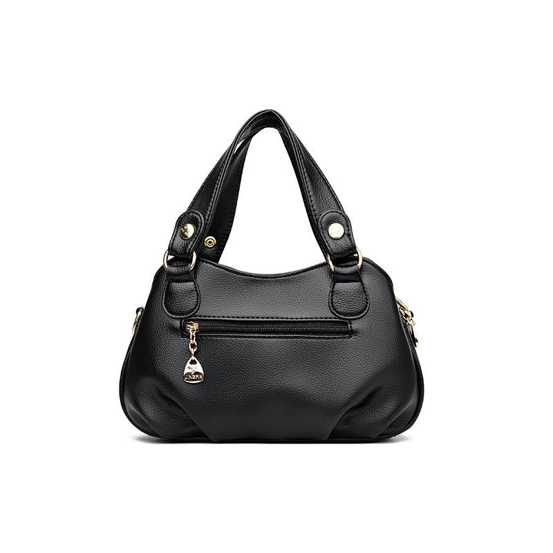 Textured Portable Messenger Small Bag for Women 2025 New Fashionable and Versatile Work Commuting Small Square Bag Multi-layer Large Capacity