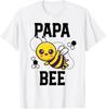 Family Bee Shirts Papa Daddy Birthday First Bee Day Outfit T-Shirt Unisex T-Shirt