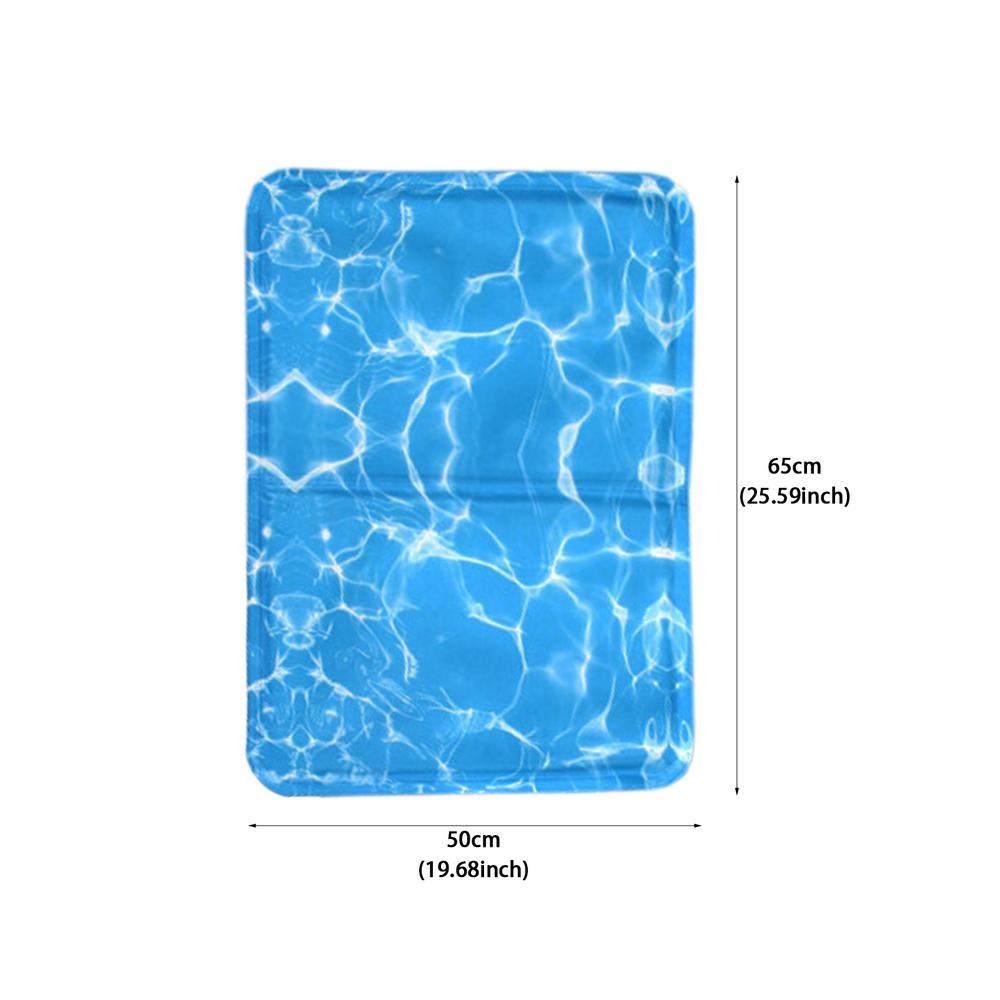 Dog Cooling Bed Mats Dog Cooling Pad Soft Hot Weather Sleeping Kennel Mat For Small Medium Pets Cats And Dogs Pet Supplies
