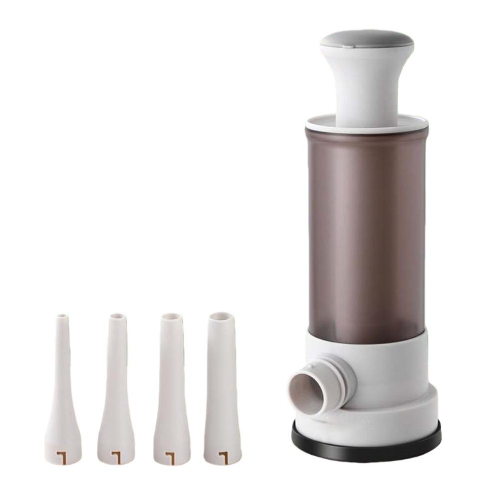 

Large Capacity Manual Sausage Maker Plastic Meat Stuffer Kit Homemade Sausage Coffee 27cm