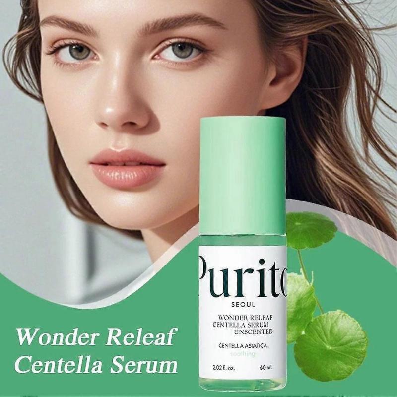 60ml Purito SEOUL Wonder Releaf Centella Serum Unscented, Anti-Aging Skin Care