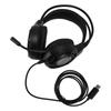 USB Gaming Headset Computer Headphones with Microphone RGB Light Wired Headphones for Laptop