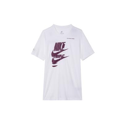 Graphic Print Short Sleeve T-Shirt Men Tops White DM6378-100