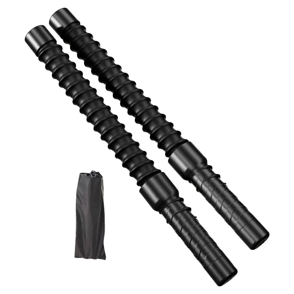 2Pcs Hand Gripper Ergonomic Fitness Grip Bar Biceps Triceps Strengthener Spring Arm Strength Expander for Workout