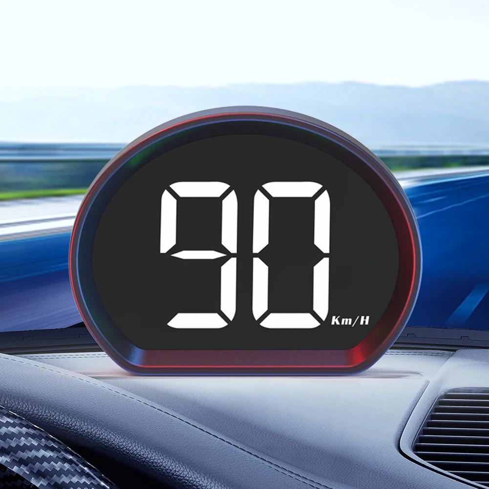 Universal Car HUD Head Up Display Speedometer GPS 3.6 Inch Big Font Digital Speed Meter with KMH MPH Auto Part Accessories