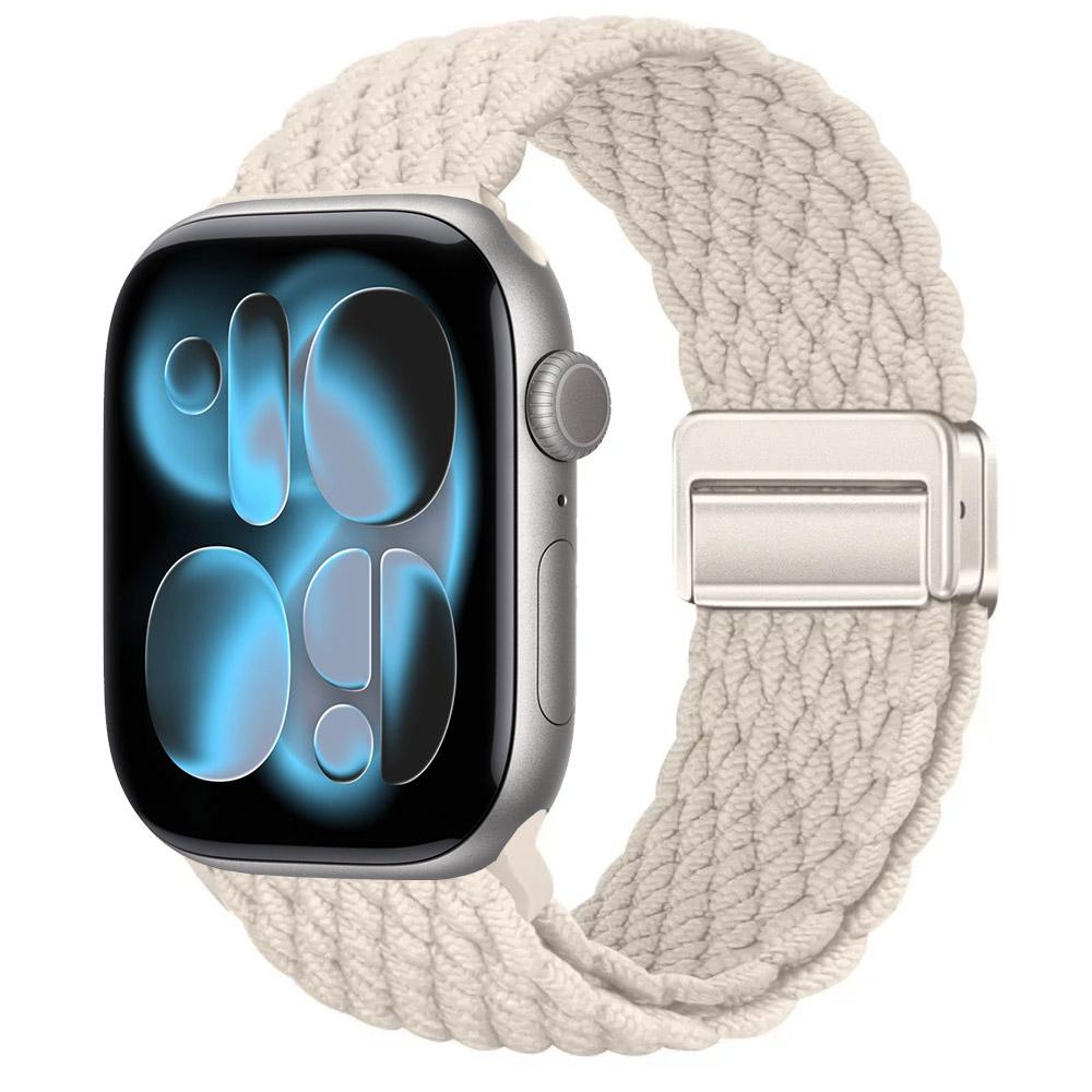 Nylon Strap for Apple Watch 11 10 46mm 42mm/Ultra 3 2 1 49mm Magnetic buckle Wristband iWatch 9 8 7 6 5 4 SE 45mm 44mm 41mm 40mm