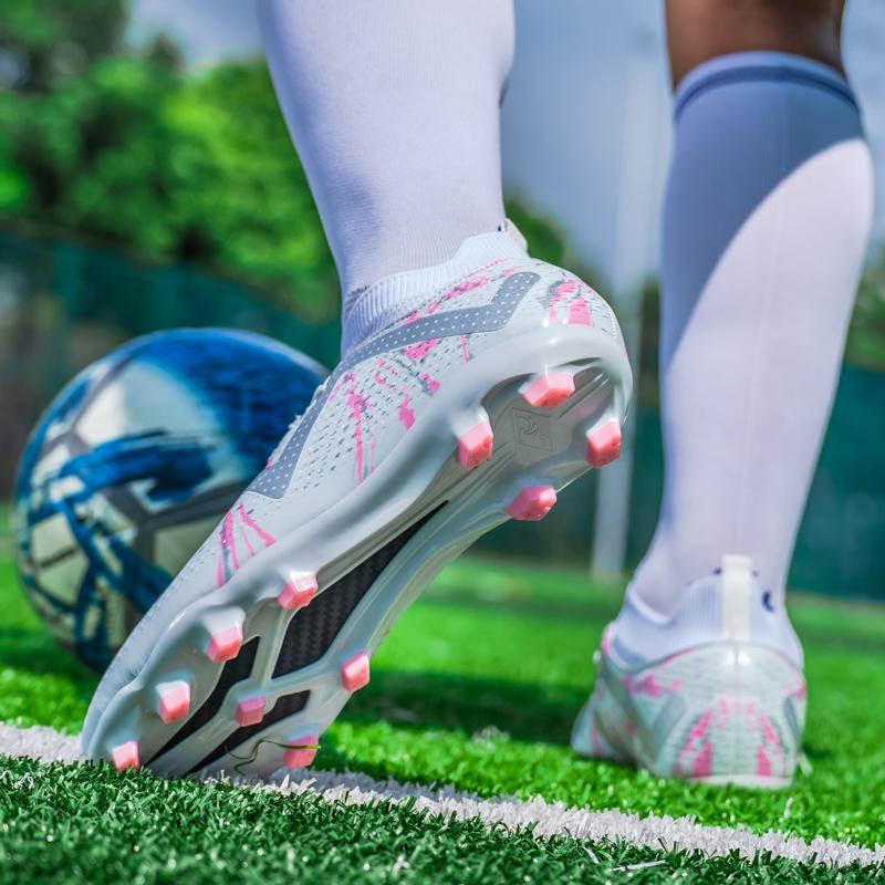 Herren Fußballschuhe Society Fußballschuhe Freizeit Hohe Qualität Professionelles Feld Studenten Training Sport Nocken Fußballschuhe