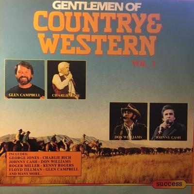 LP Record VARIOUS - Gentlemen Of Country & Western Vol. 2048LP Success 1989 UK Country Used