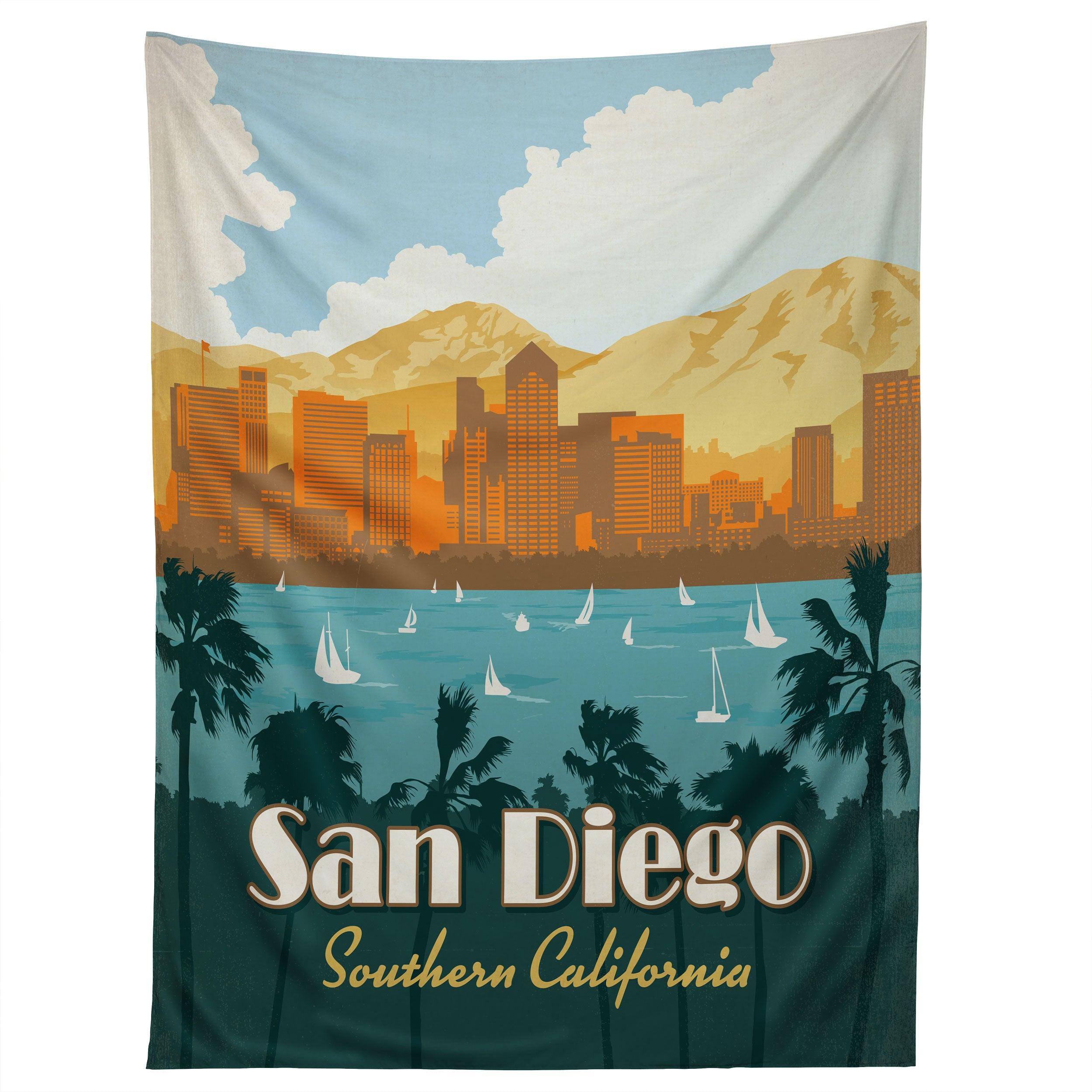 SAN DIEGO tapestry 75x100
