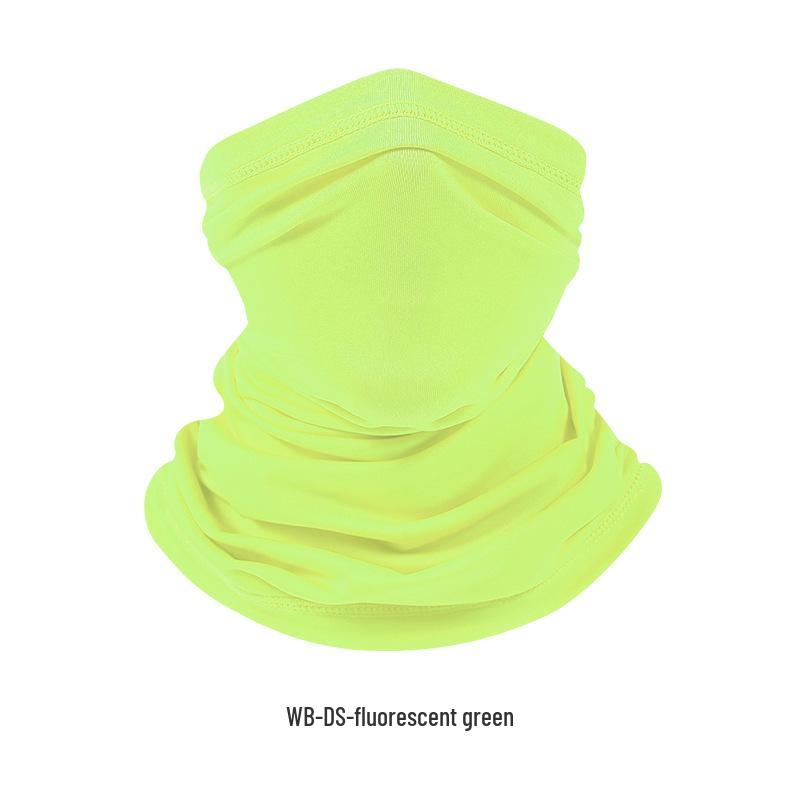 

Quick-Dry Sun Protection Scarf: Multifunctional, Breathable Headscarf & Cycling Mask One Size неон зелений колір