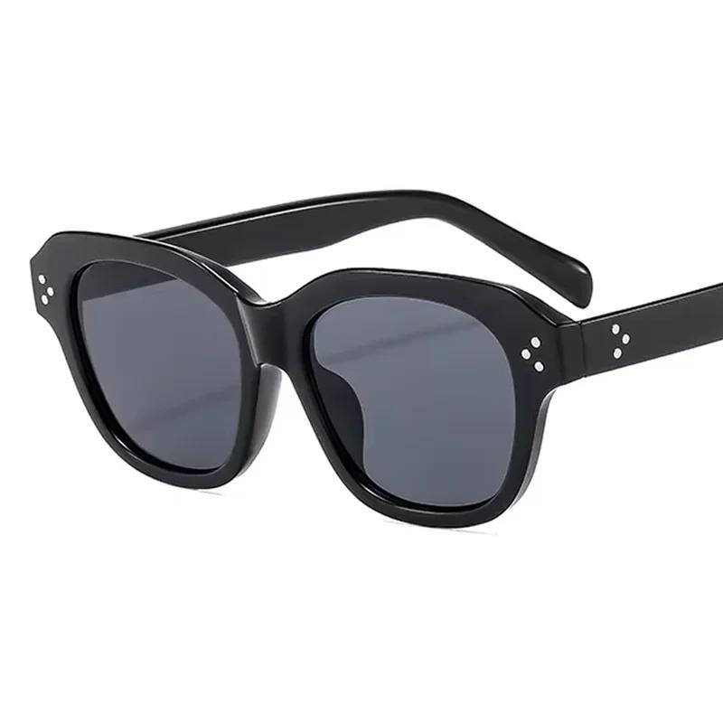 Fashion Elegant Sunglasses Men Women Brand Designer Plain Vintage Cat Eye Sun Glasses Male Female Shades