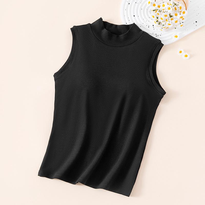 

Women s Padded Winter Vest with Built-in Bra Medium чорний