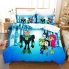 Stampa 3D Cartone Animato Titani Teen Go Set Biancheria da Letto Copripiumino Set Letto Coperta Federa King Queen Size Ragazzi Adulti