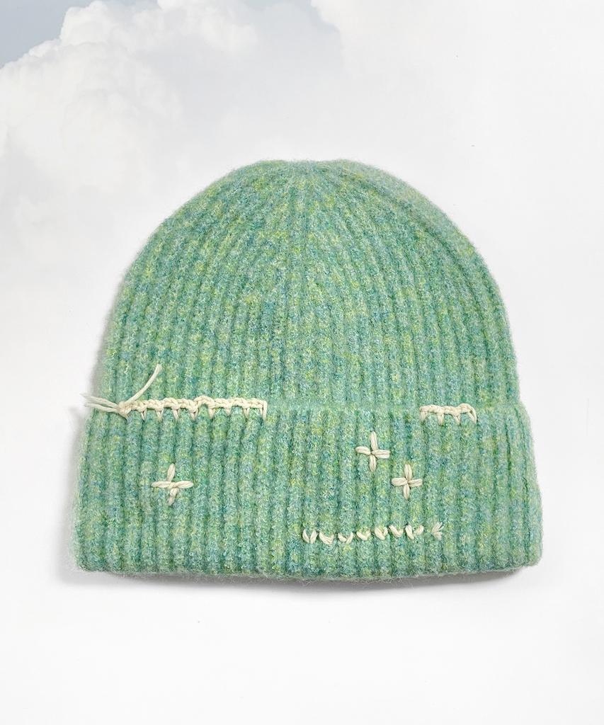 RUBATI Hand-Stitched Beanie_Mint