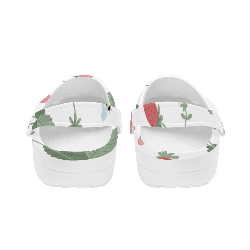 Summer Printed EVA Casual Clogs Adult Unisex Soft Sole Lightweight Slip On Sandals Slippers Soft Sole Summer Shoes Daily Wear