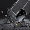 For Honor 300 Case Litchi Texture TPU Flexible Phone Cover,Black