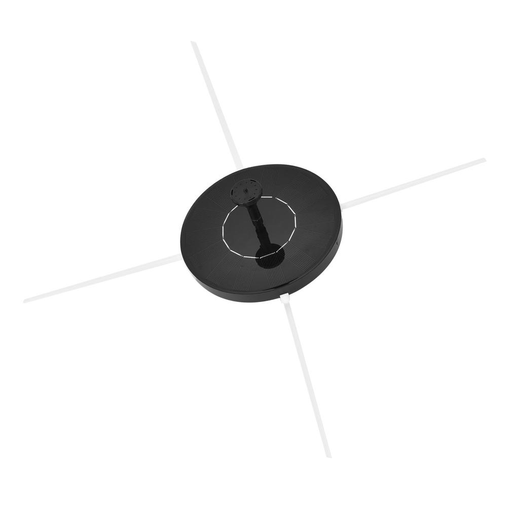 Solar Fountain Outdoor 1.5W 7V Solar Water Pump with Support Rod for Bird Bath Pond Garden Decoration
