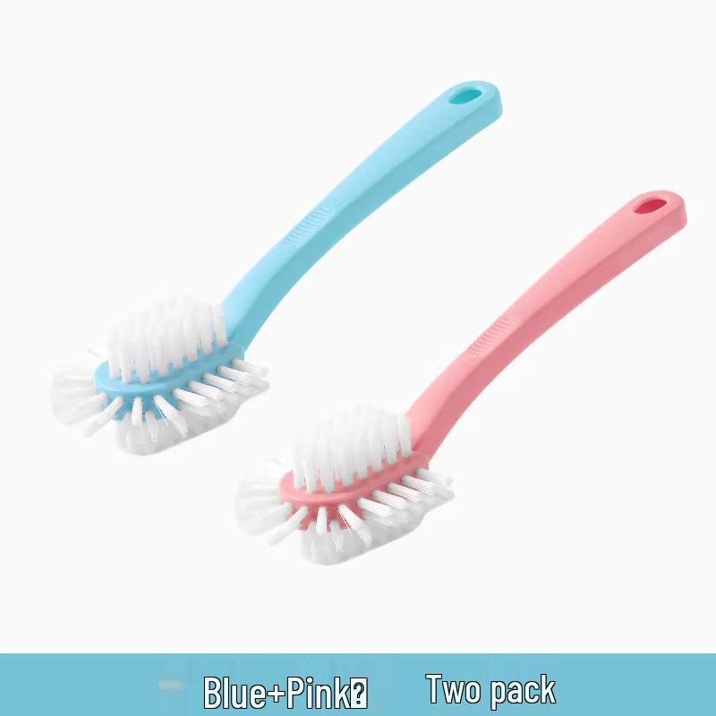 All-in-One Long-Handle Soft Bristle Shoe Brush