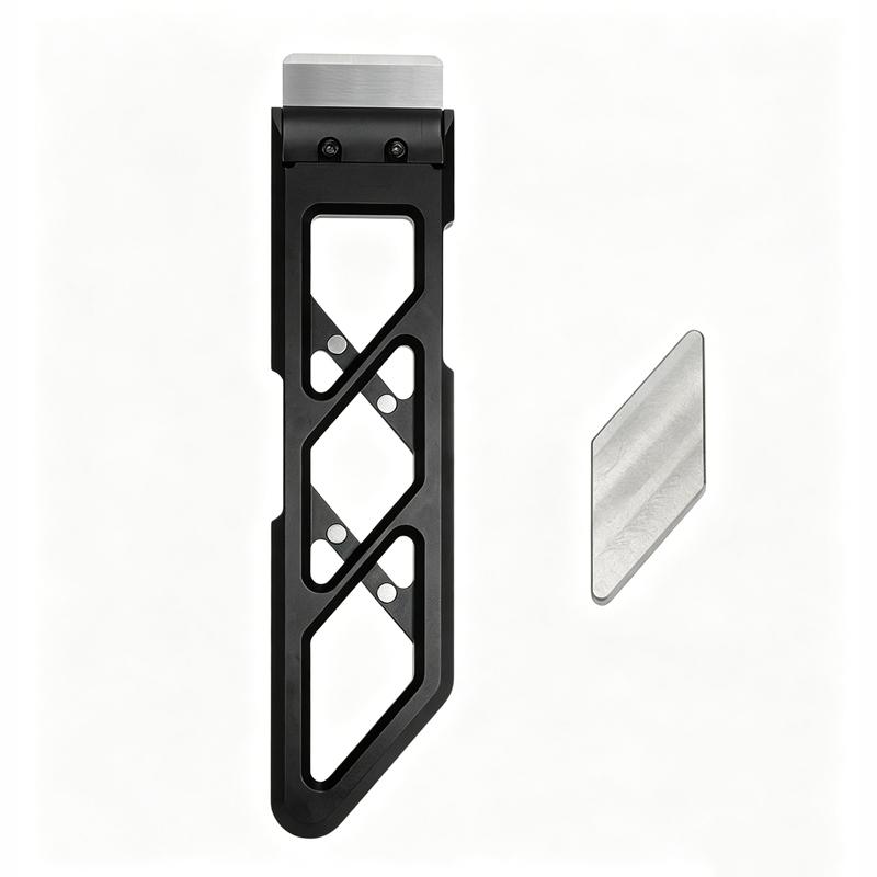 Lehký CNC slitina 3D tiskárna Škrabka s magnetickým držákem, Bezpečný a nepoškozující nástroj pro odstraňování výtisků z 3D tiskových desek
