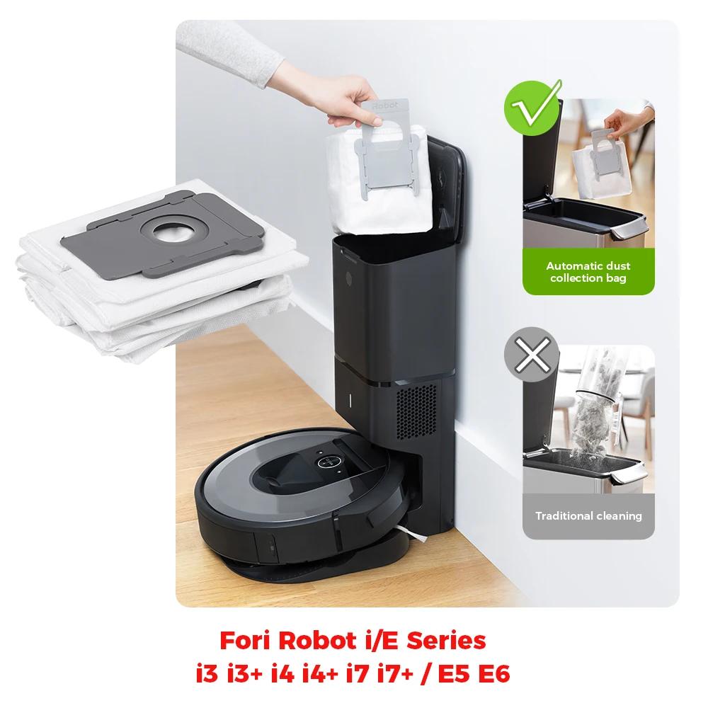 Dust Bag Main Side Brush HEPA Filter Part Compatible For iRobot Roomba E1 E6 E7 i1 i1+ i1 i1+ i6 i6+ i7 i7+ i8 i8+ Robot Vacuum