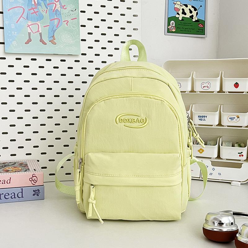Schoolbag Backpack 1011 New Fashion Student School Bag Japanese ins Simple Korean Version Junior High School Student College Backpack