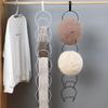 5 Hooks Storage Rack Hat Rack Hook Scarf Bag Baseball Cap Rack Organizer Storage Door Hanger Storage For Closet Bedroom