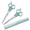 3PCS Haircutting Scissors Professional Hair Trimmer Thin Tooth Trimmer Flat Trimmer Home Haircutting Scissors Set Hair Trimmer