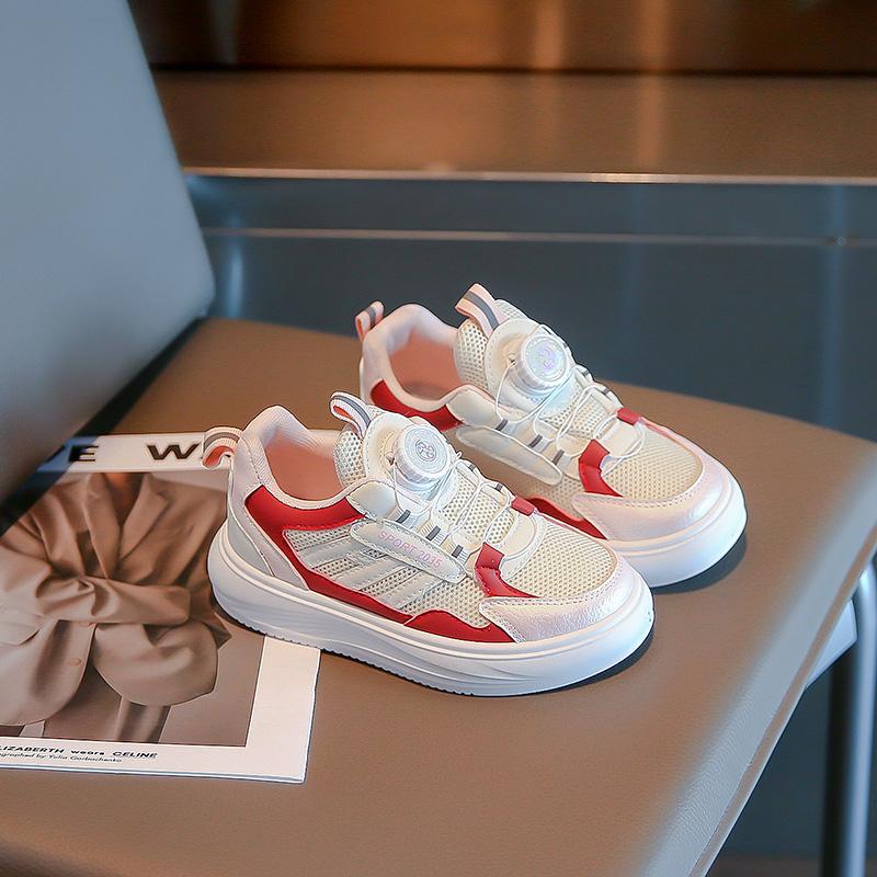 Kindermode Atmungsaktiv Niedrig Geschnitten Kinder Studenten Trendige Weiche Sohle Lauf Sport Skateboard Schuhe Jungen und Mädchen Bequeme Sneaker