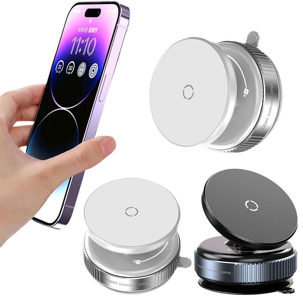 1/5PCS Upgraded Vacuum Magnetic Car Phone Holder 360° Reinforced Ultra Suction Cup Phone Holder Universal Car Phone Mount Holder