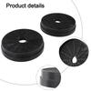 2 ks filtru s aktivním uhlím pro digestoř Kulatý filtr s aktivním uhlím pro digestoře Recirkulační digestoř 175*175*35mm