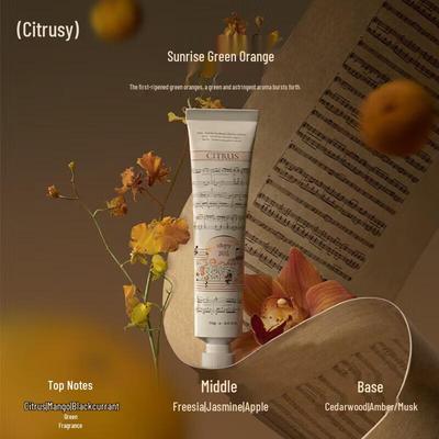 Creme para Mãos Runpei Dia Radiante Laranja Verde