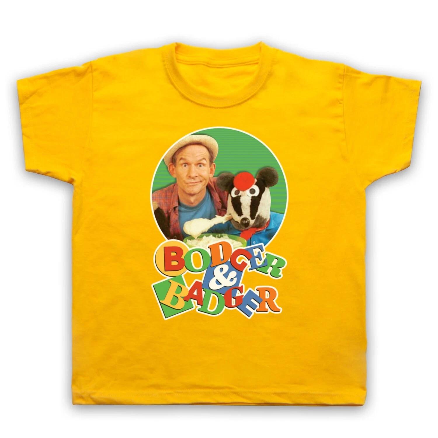 BODGER & BADGER KIDS TV SHOW 90 S CHILDRENS COMEDY KIDS CHILDS T-shirt 110