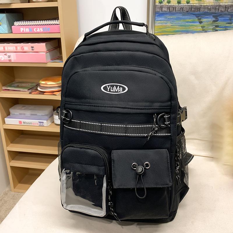 Children's Schoolbags Elementary School Students  Girls Junior High School Students  High School Pain Bags Multi Layer