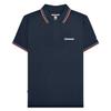 LAMBRETTA Mens SS25 Twin Tip Polo Shirt