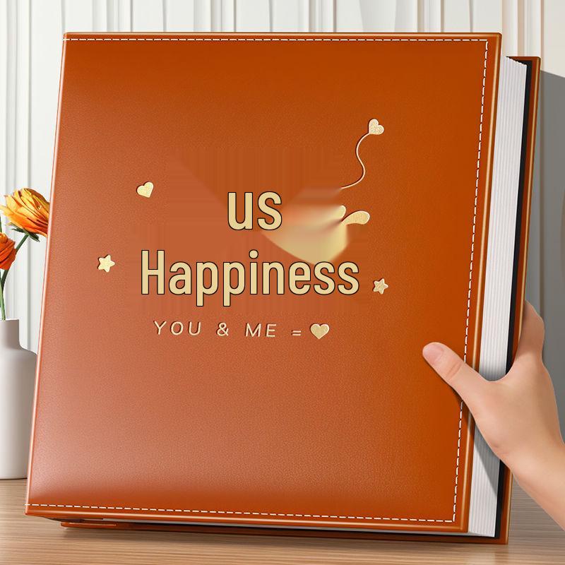 56-78 Inch Large Capacity Mixed Type Photo Album for Couples and Families