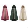 Hooded Cape Cloak Cosplay for Club Performance Halloween Christmas
