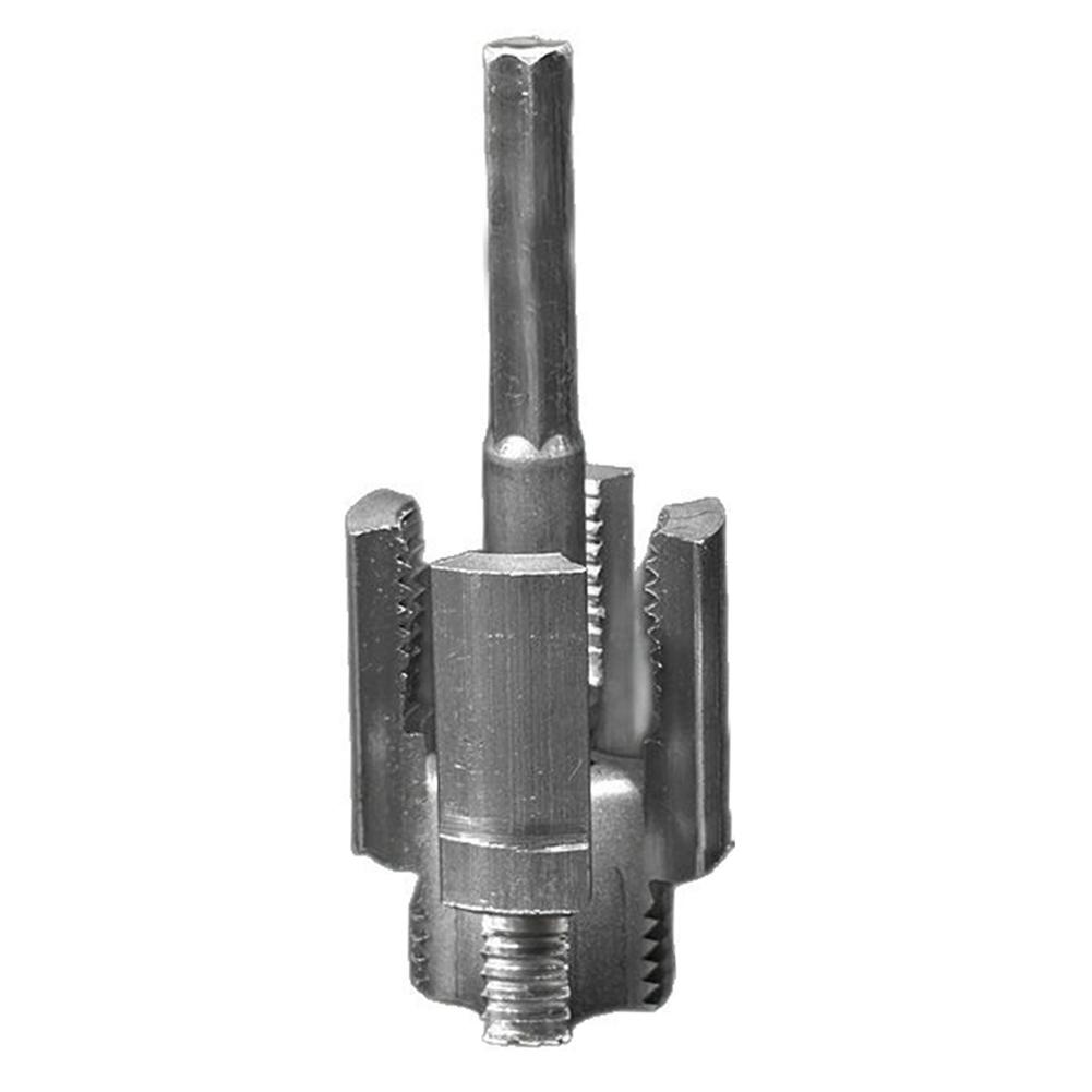 Pipe Threading Tool - Dual-Size (1/2''-3/4'') Internal/External Thread Cutter for PPR/PVC Pipes, Manganese Steel Detachable Die