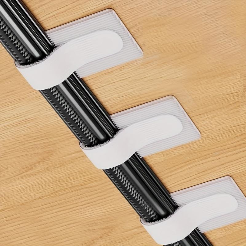 10PCS Self Adhesive Cable Organizer Table/Wall Adhesive Cable Fixed Clip Power Cable Tie Network Cable Routing Line Holder
