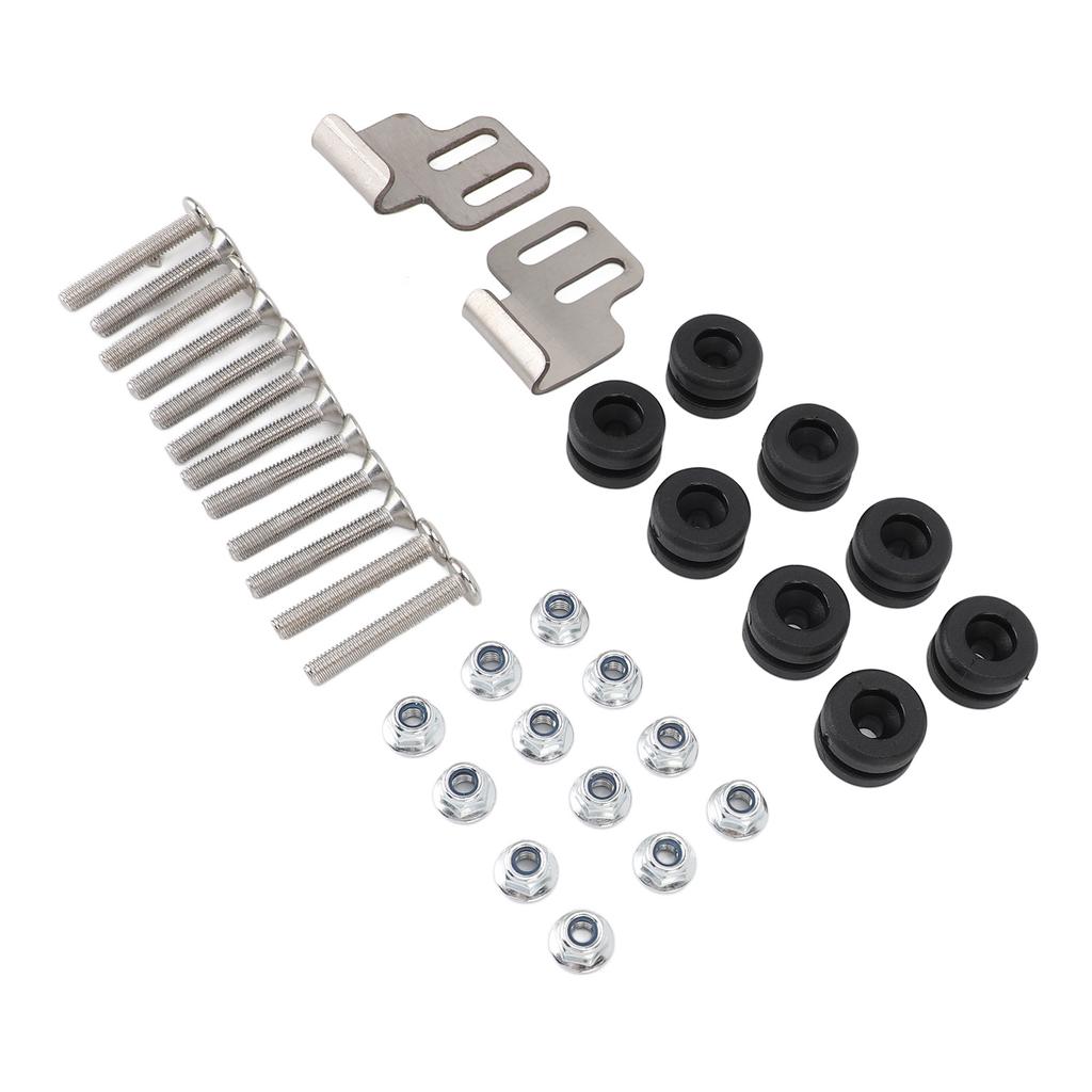 Motorcycle Side Luggage Case Fasteners Metal Secure Fixation Rear Trunk Case Mounting Fasteners