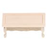 1:12 Dollhouse Tea Table Plain Wooden Miniature Coffee Table Furniture Accessories DIY Pretend Play