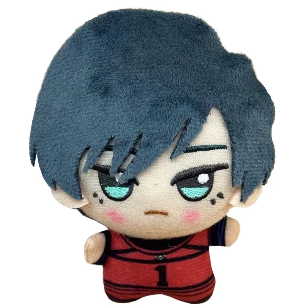 Mini Anime Plush Stuffed Doll Seishiro Nagi Plush Soft Toy Jingo Raichi Isagi Yoichi Chigiri Bachira Meguru Plush Keychain Gift