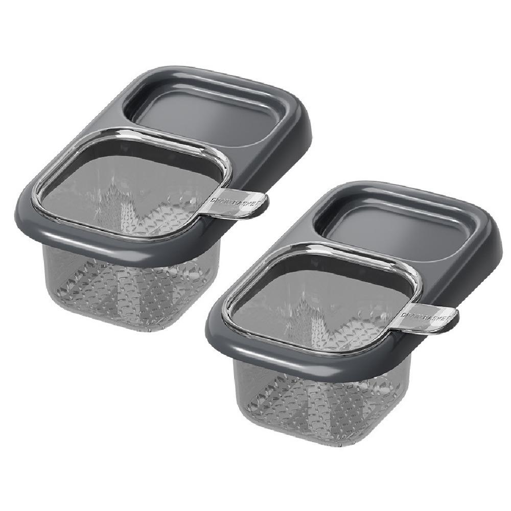 2Pcs Suction Cup Sink Strainer Basket Creative Food Residue Separator  Kitchen Accessories