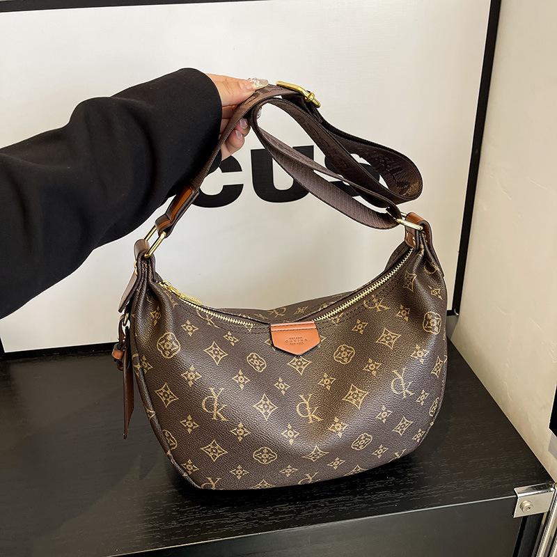 Premium Bag Women's Large-capacity Dumpling Bag New Fashionable Versatile Underarm Shoulder Bag Oblique Span Bag