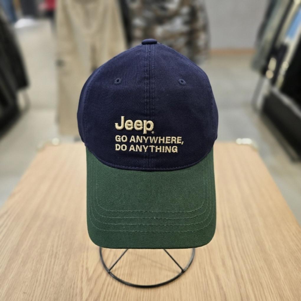 

Jeep Logo Embossed Stone Washed Ball Cap_JO2GCU033 black