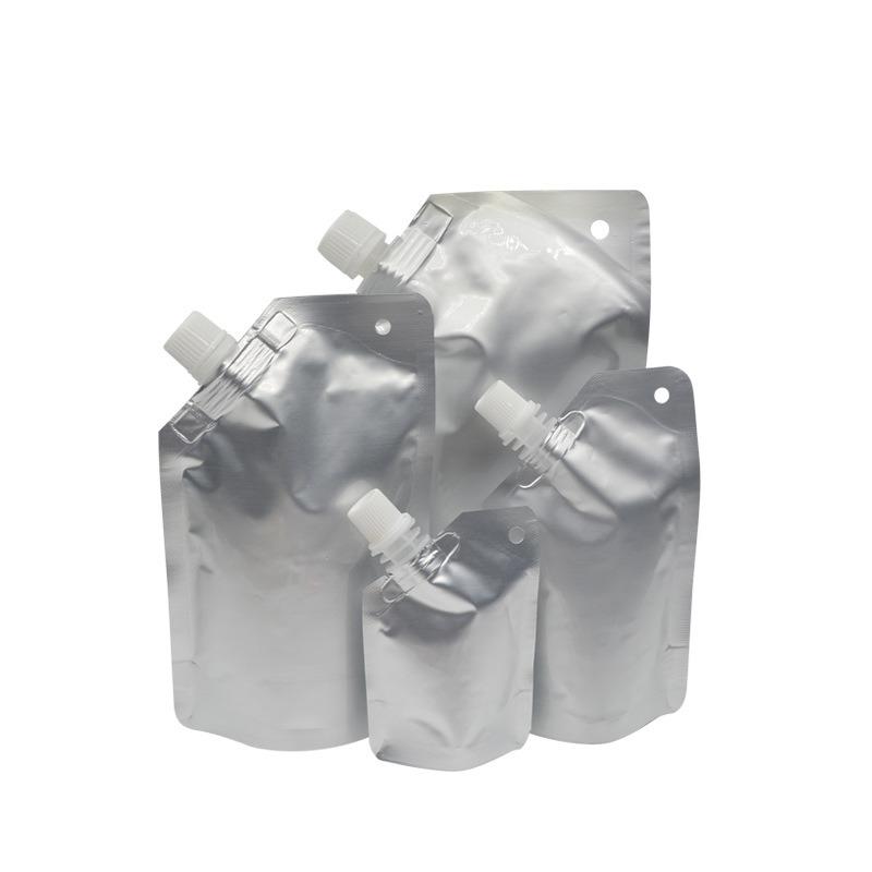 20PCS Beverage Self-supporting Mouthpiece Bag -- Liquid Juice Bag Soy Milk Drinking Bag Disposable Size Food Packaging Mouthpiece Bag
