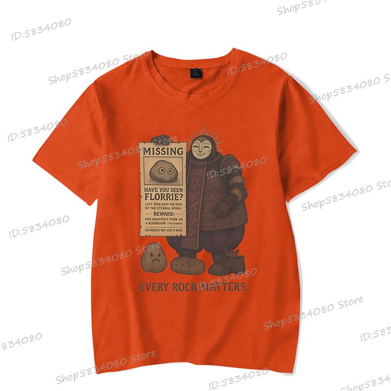 Clair Obscur Expedition 33 Game Tshirt Women Unisex Retro Vintage T Shirts Gaming Apparel Gamer Fashion Casual Tops Unisex Clothes