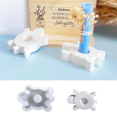 Kleine Schildkröte Kerzenhalter Form Aromatherapie Langer Kerzenhalter Gipsformen Tropfformen