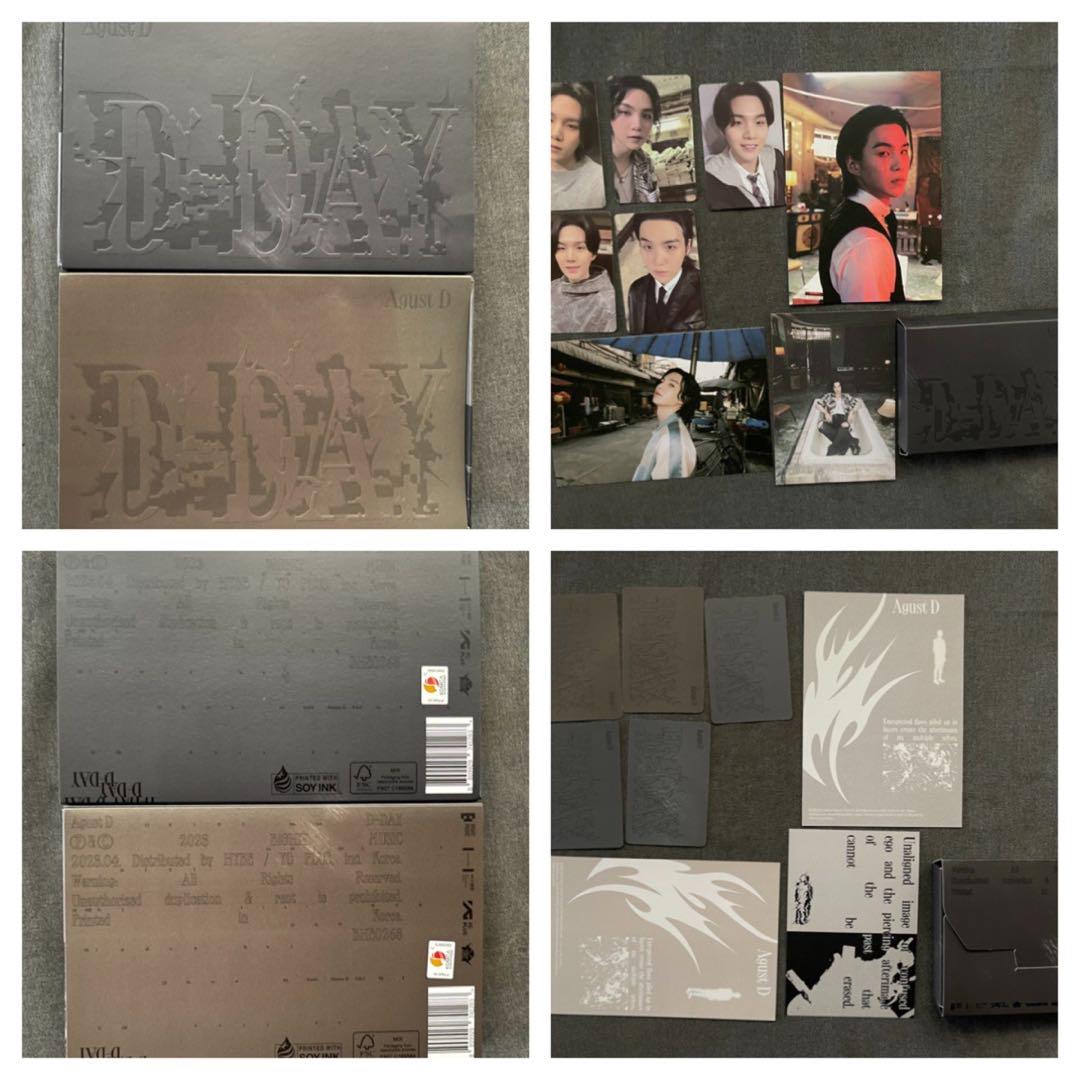 

[USED] Price Reduced! Agust D D-DAY CD with Photocards BTS SUGA Yoongi