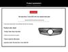 Starry Black Grille for 2009-2013 Mercedes-Benz E-Class W212